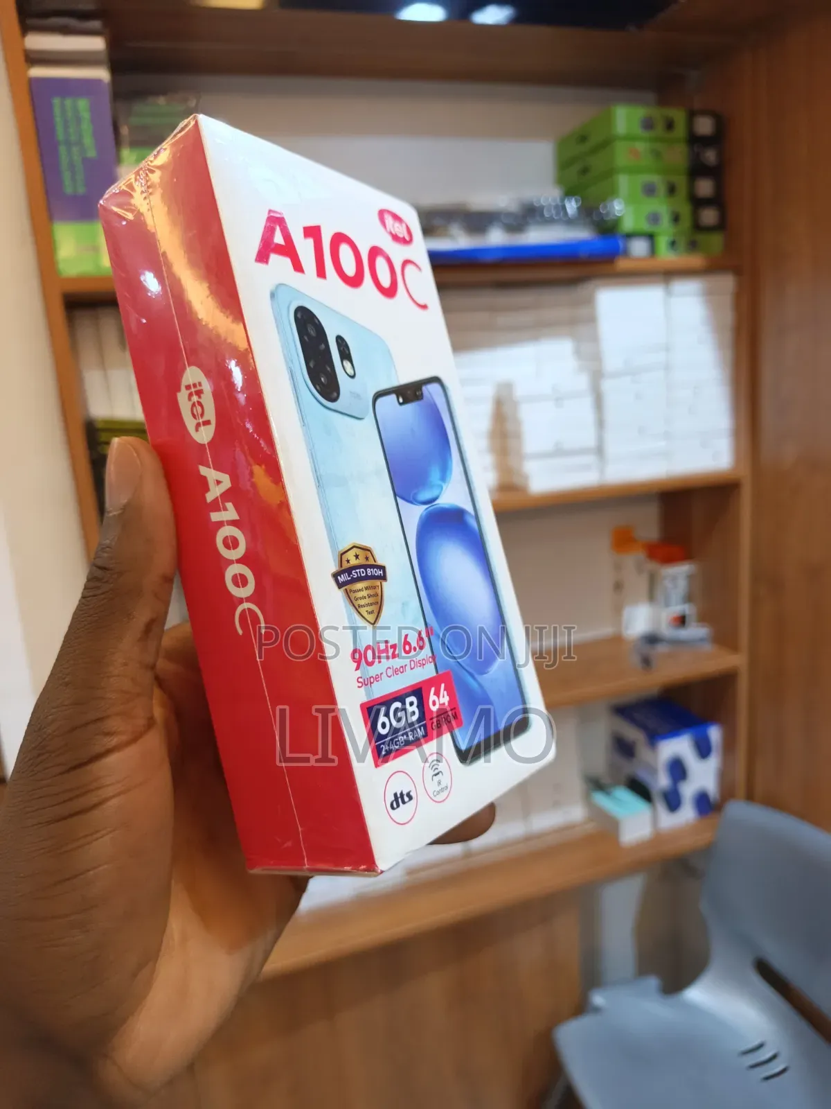 New Itel A100C 64 GB Silver