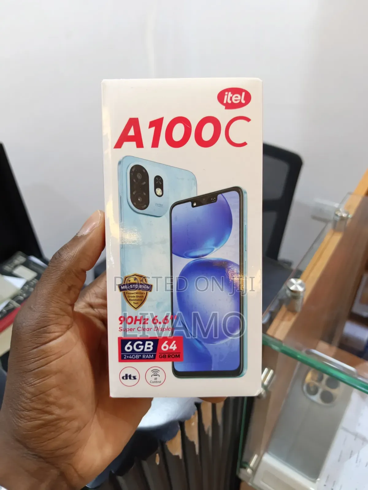 New Itel A100C 64 GB White