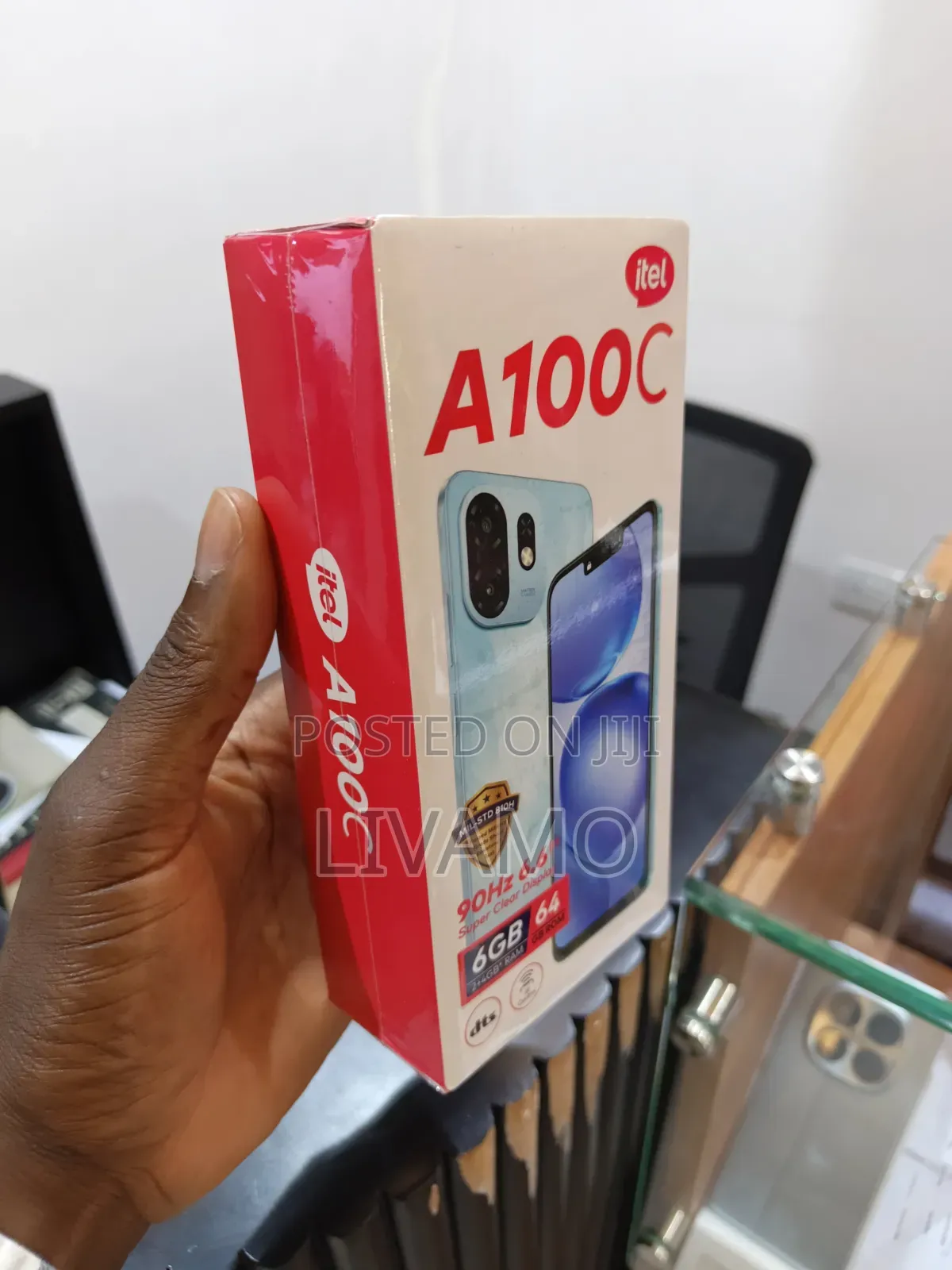 New Itel A100C 64 GB White