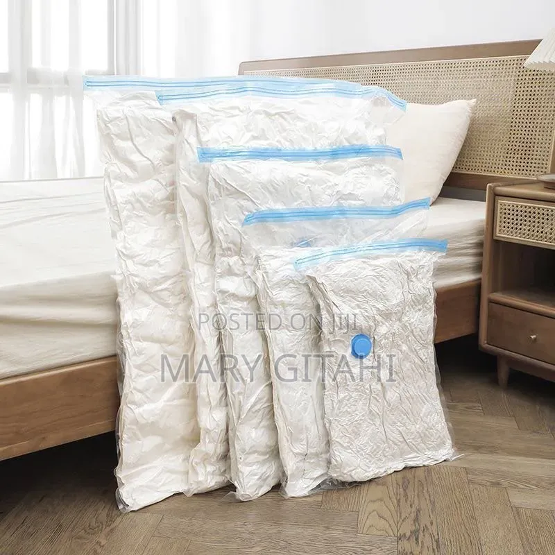 *5pcs Vacuum Storage Bags Plus Pump