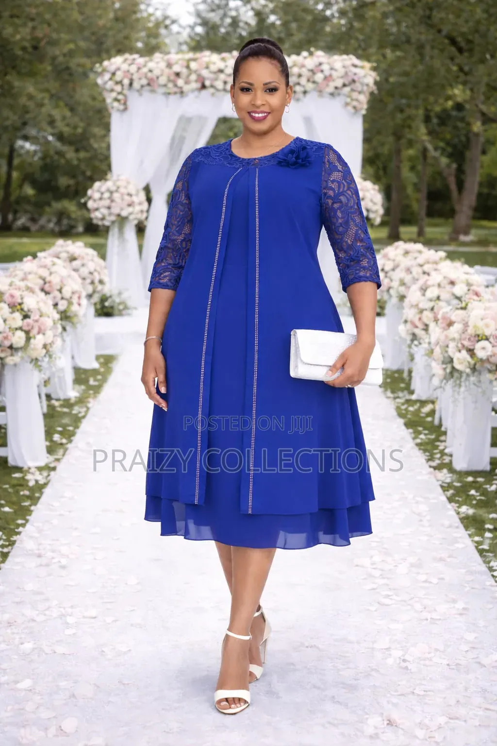 Crissy Moran Premium Chiffon Dress – Elegant Timeless