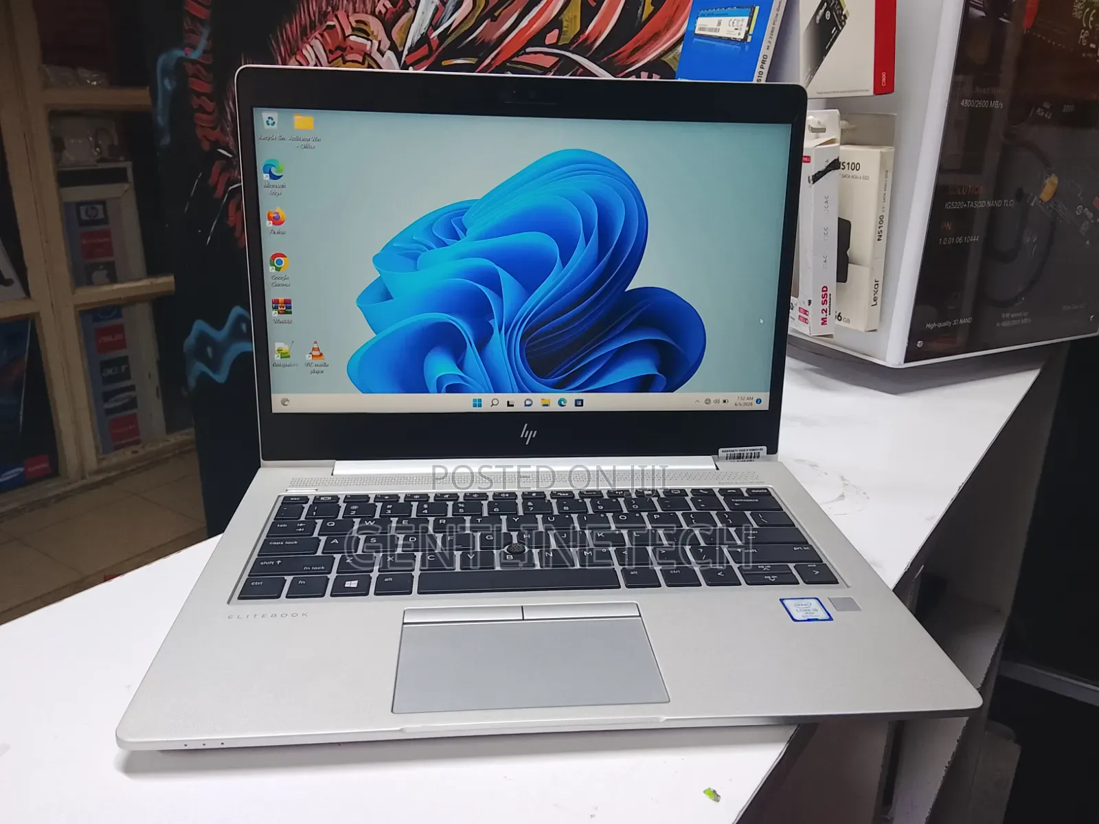 Laptop HP EliteBook 830 G5 8GB Intel Core i5 SSD 256GB