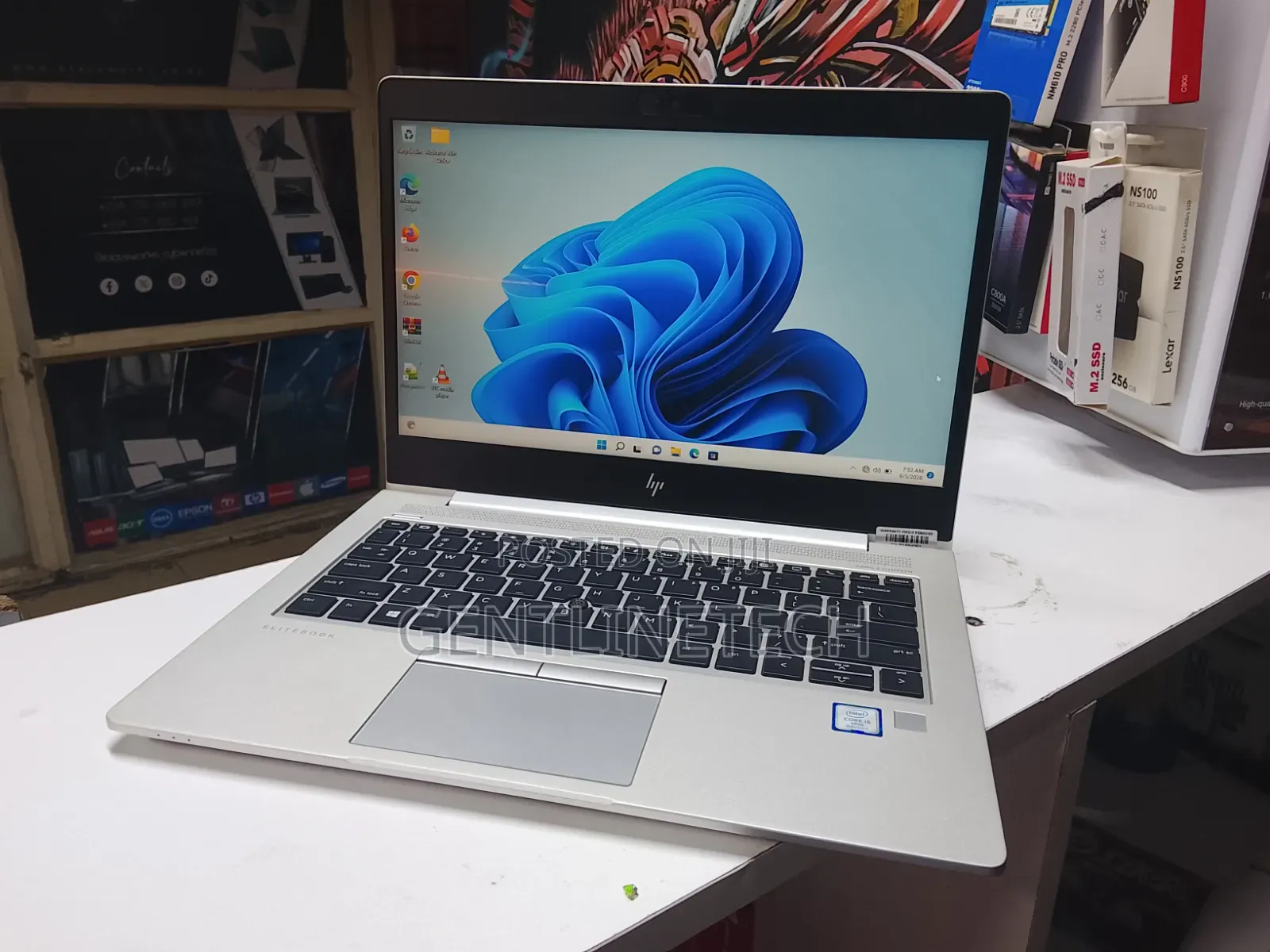 Laptop HP EliteBook 830 G5 8GB Intel Core i5 SSD 256GB