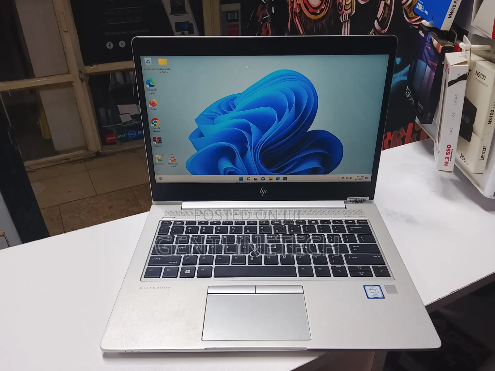 Laptop HP EliteBook 830 G5 8GB Intel Core i5 SSD 256GB