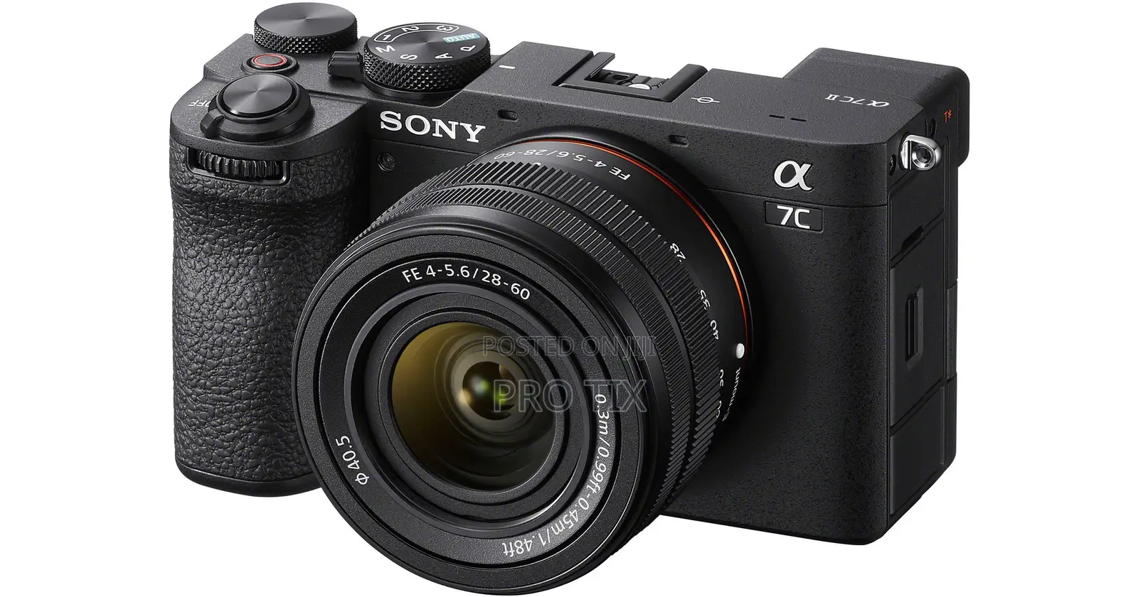 Sony Full Frame Mirrorless Camera With 28-60mm Lens A7c Ii