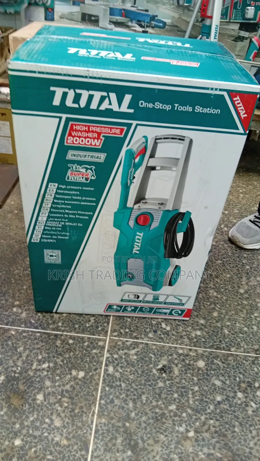 2000w Total High Pressure Car Washer Heavy Duty Cleaner