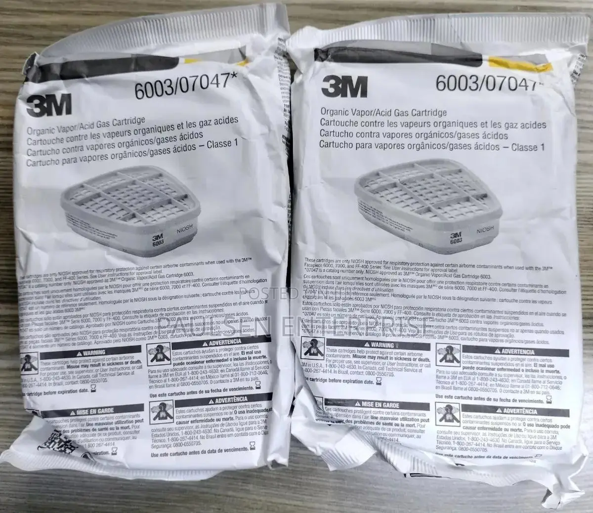 3m Gas And Vapor Filter 6003/07047