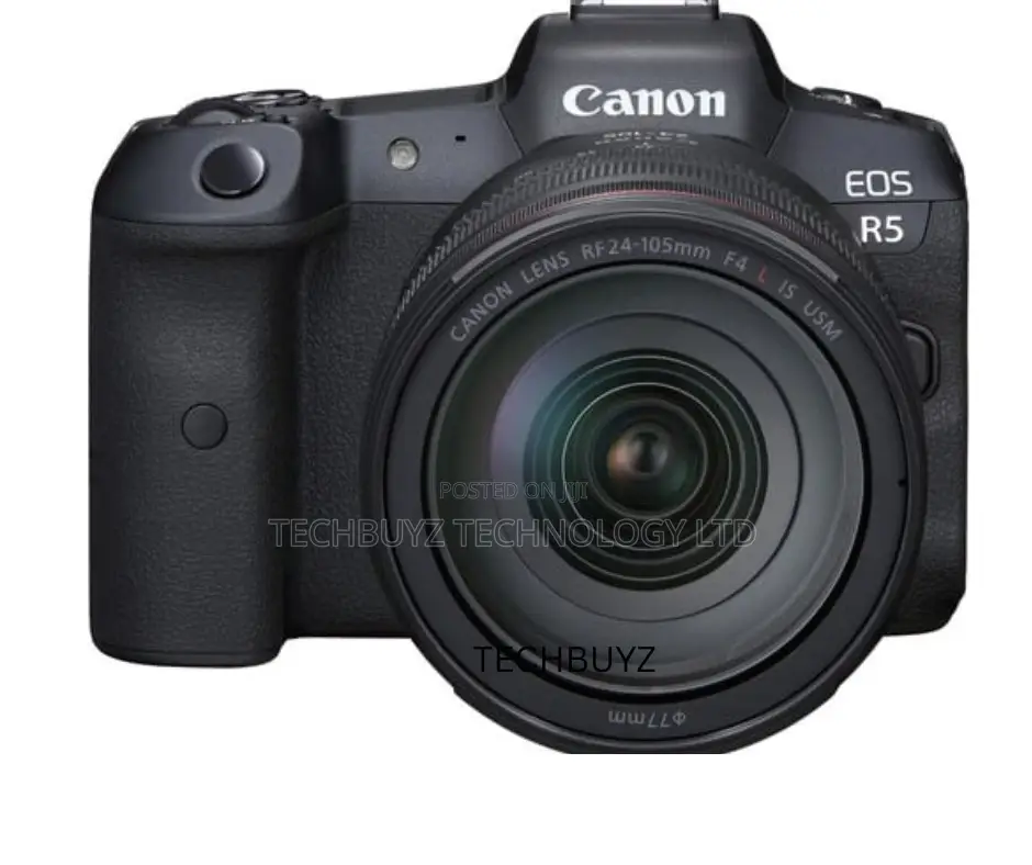 Canon Eos R5 Mirrorless Camera With 24-105mm F/4 Lens