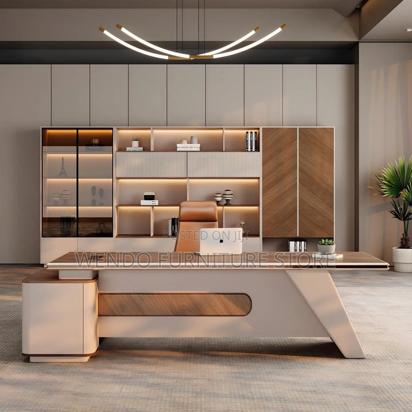 Office Desk; 1.8 Meters Executive Modern Advanced Desk