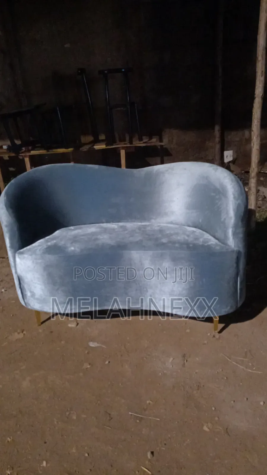 Stylish 2seater Gray Seat