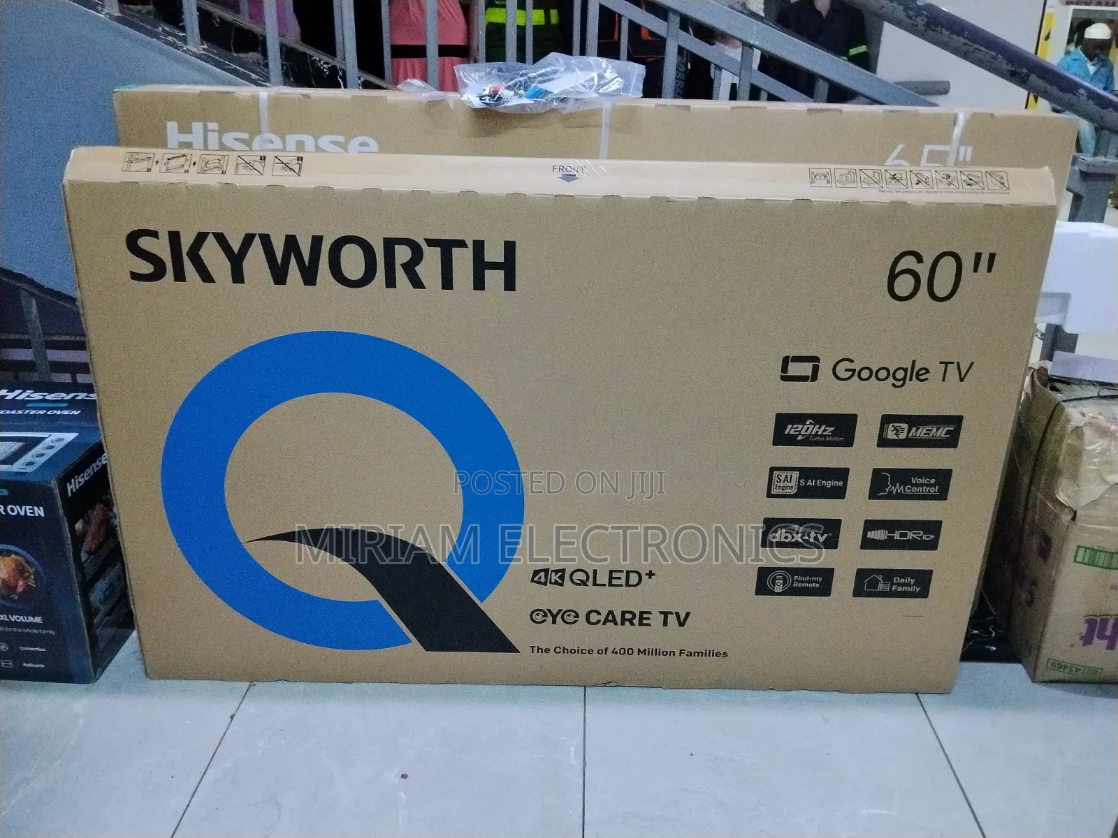 Skyworth 60" Qled+ Smart Google Tv