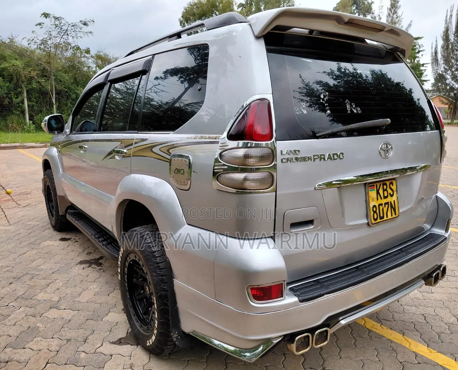 Toyota Land Cruiser Prado 2006 Silver