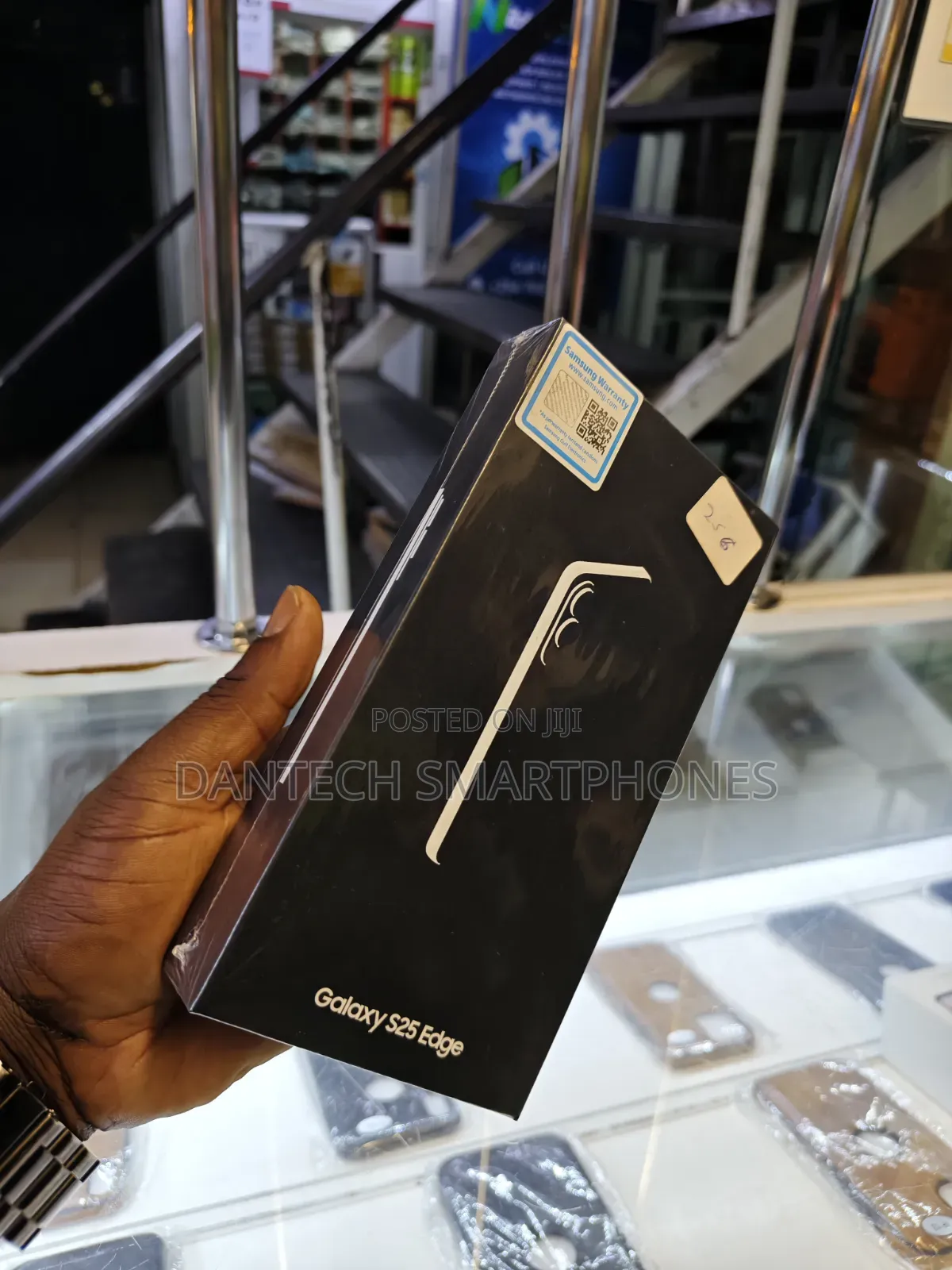 New Samsung Galaxy S25 Edge 256 GB Black