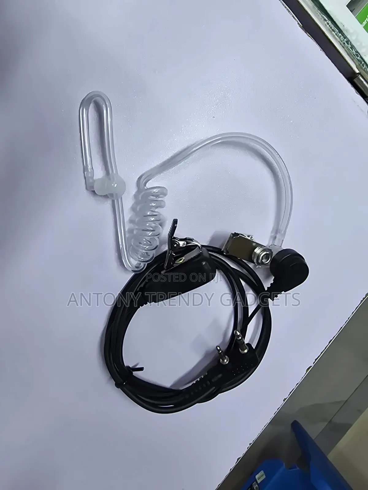 Professional Walkie Talkie Headset With Push to Talk Button