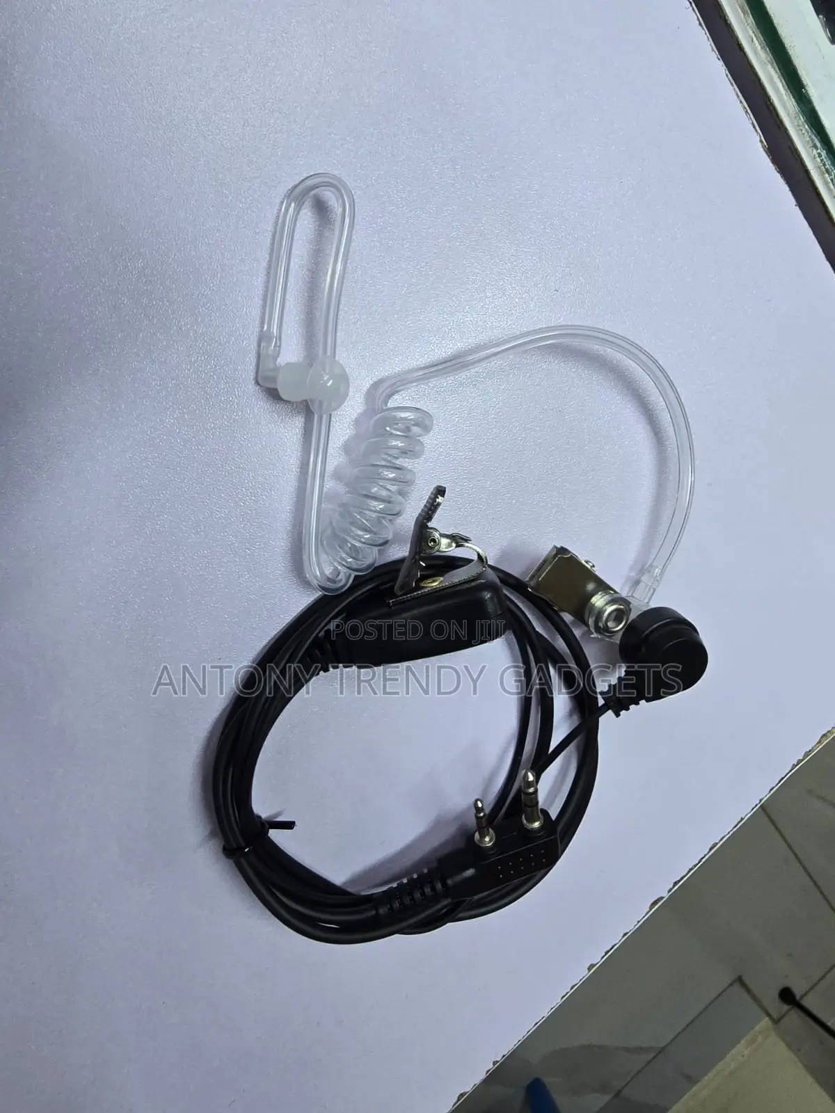 Professional Walkie Talkie Headset With Push to Talk Button