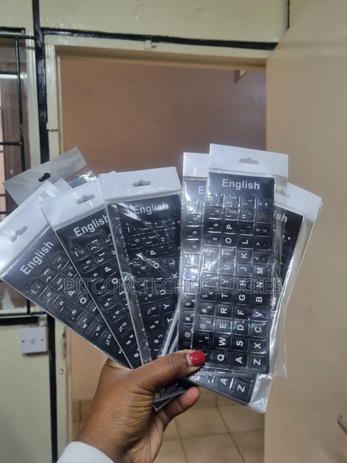English Keyboard Sticker