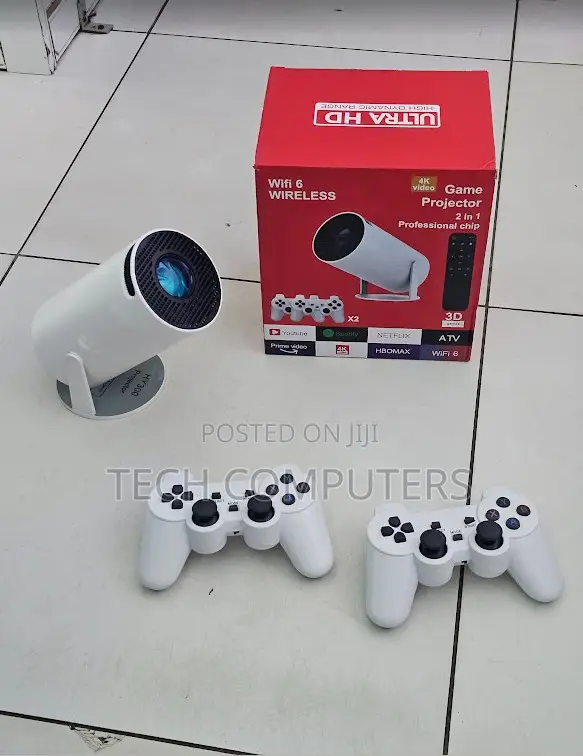 Smart Android Projector for Gaming Movies and Home Theater