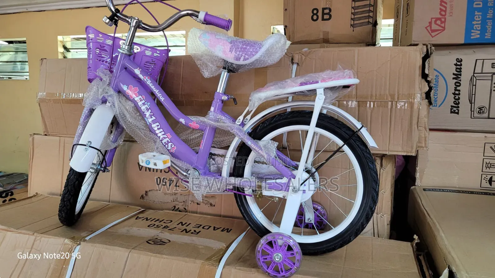 Flexi Bike Size 16"Purple For Girls