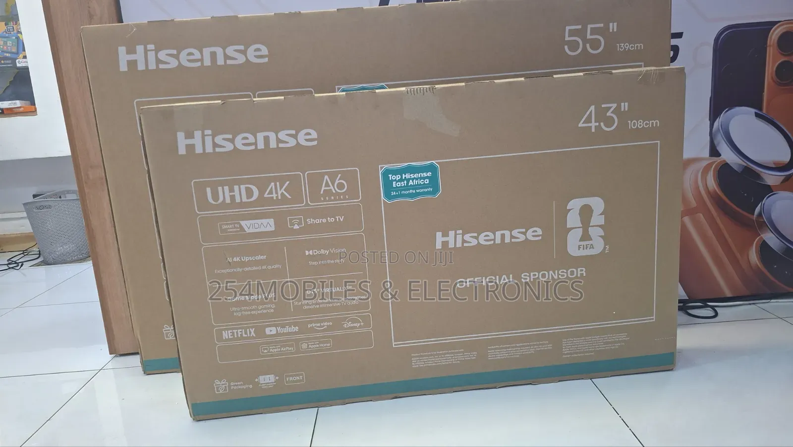 Hisense 43 Inch Uhd Smart Tv: 43a6q (2025)