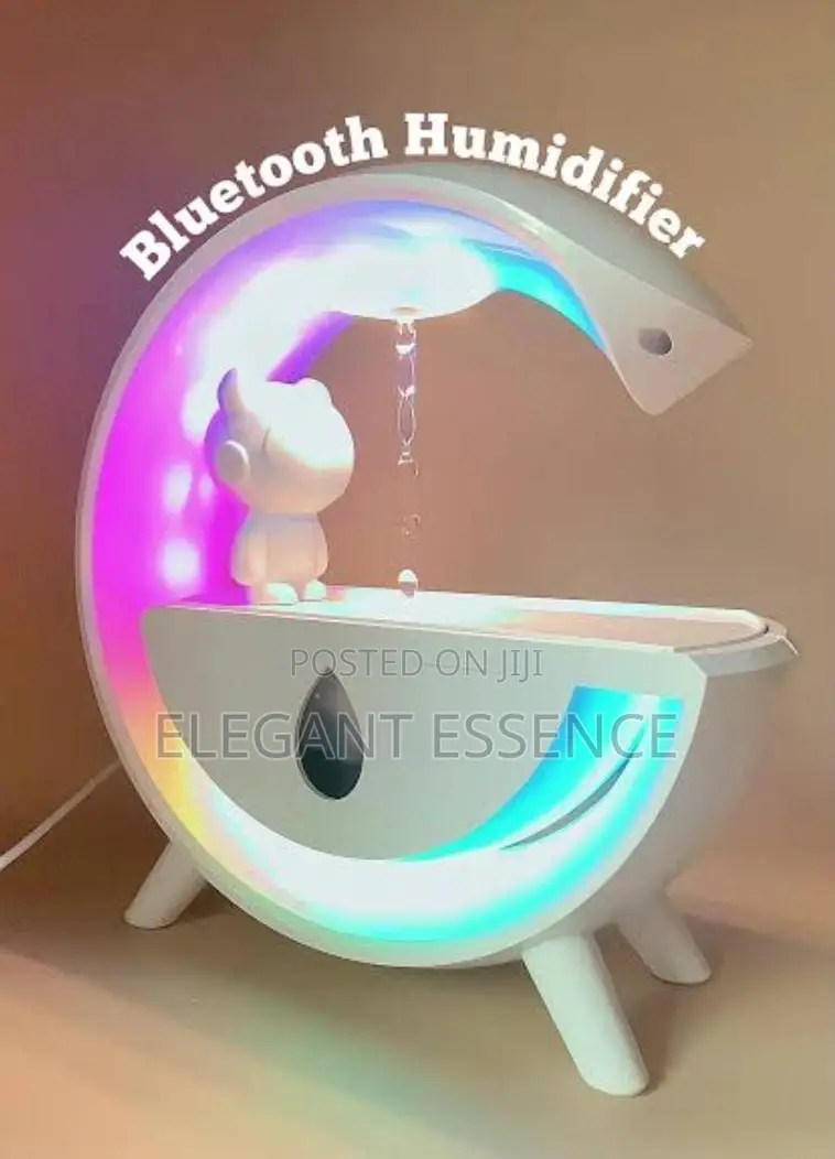 Multicolour Lights Multifunction Bluetooth Speaker And Humidifier