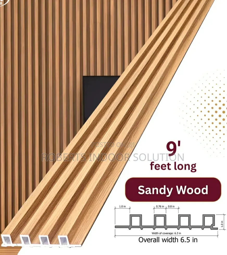 Sandy Wood Wall Panels