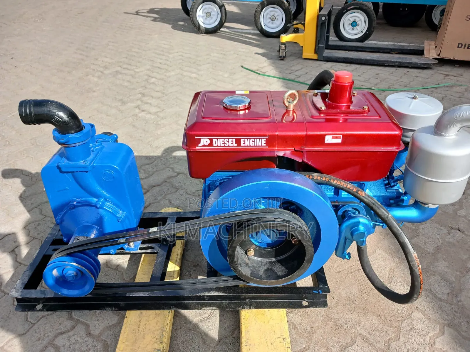 Jd 22hp Diesel Highpressure Water Pump.