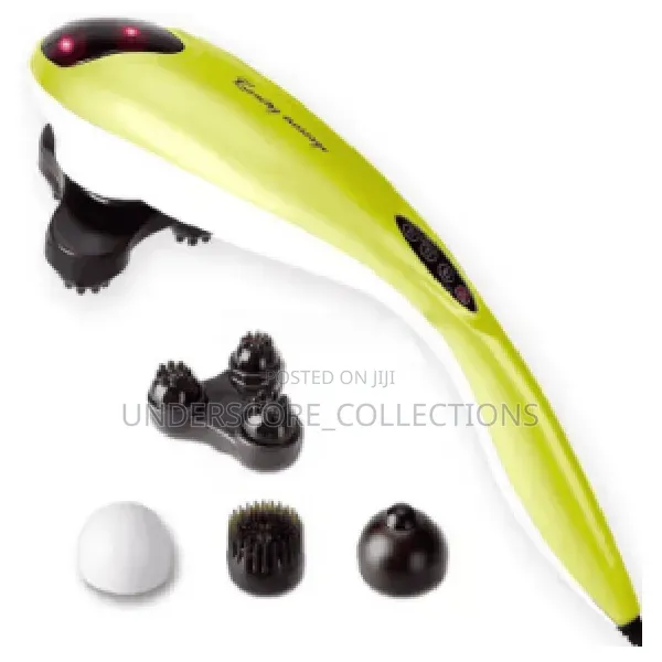 Body-on New Power Massager, Dolphin Shape, With Various Attachments