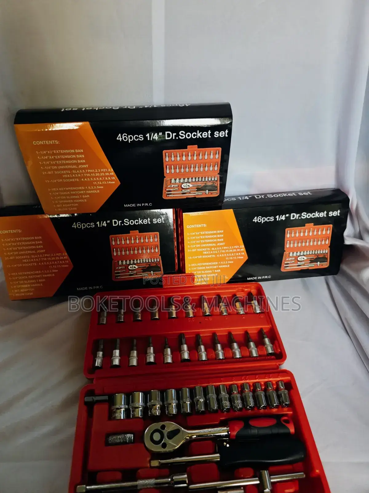 46 Pieces 1/4 ” Socket Set