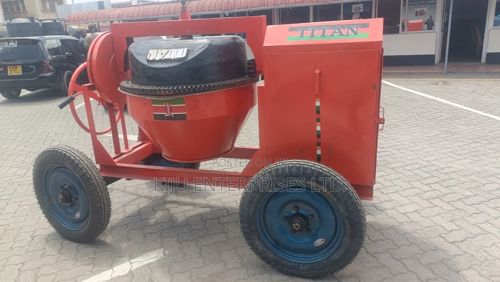 Heavy Duty Titan 500l Concrete Mixer for Sale