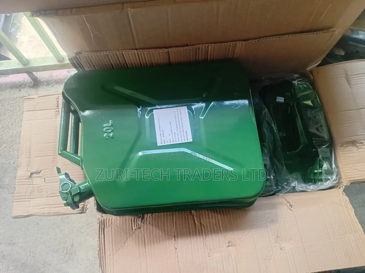 20 Litre Metal Fuel Jerican