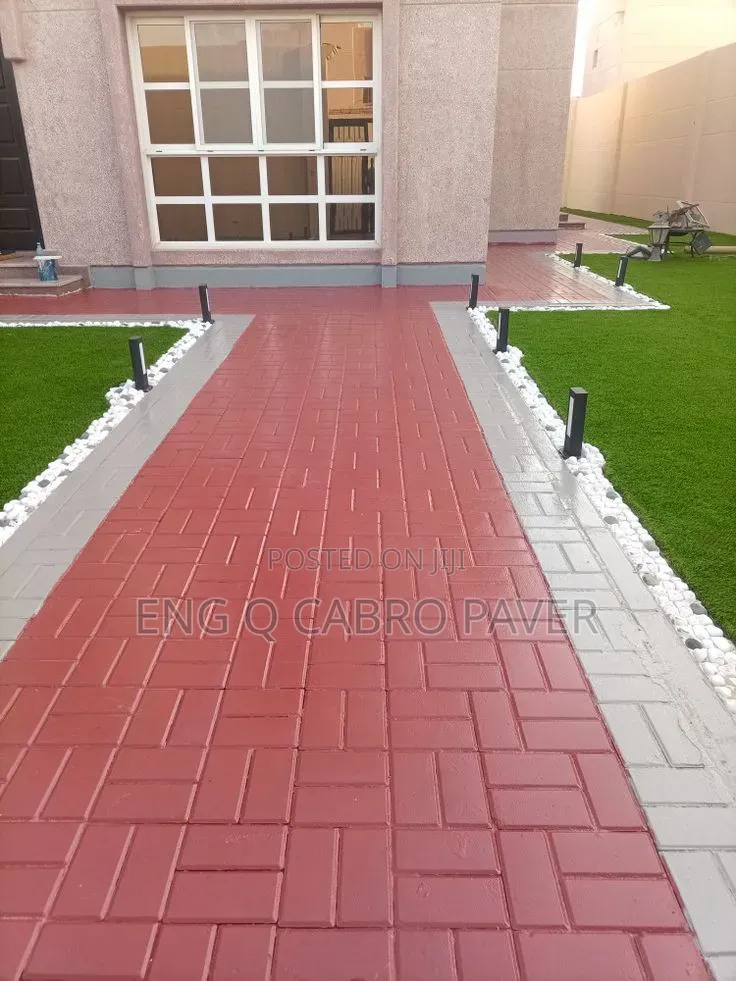 Cabro Installation and Polishing Ground Preparation Landscape