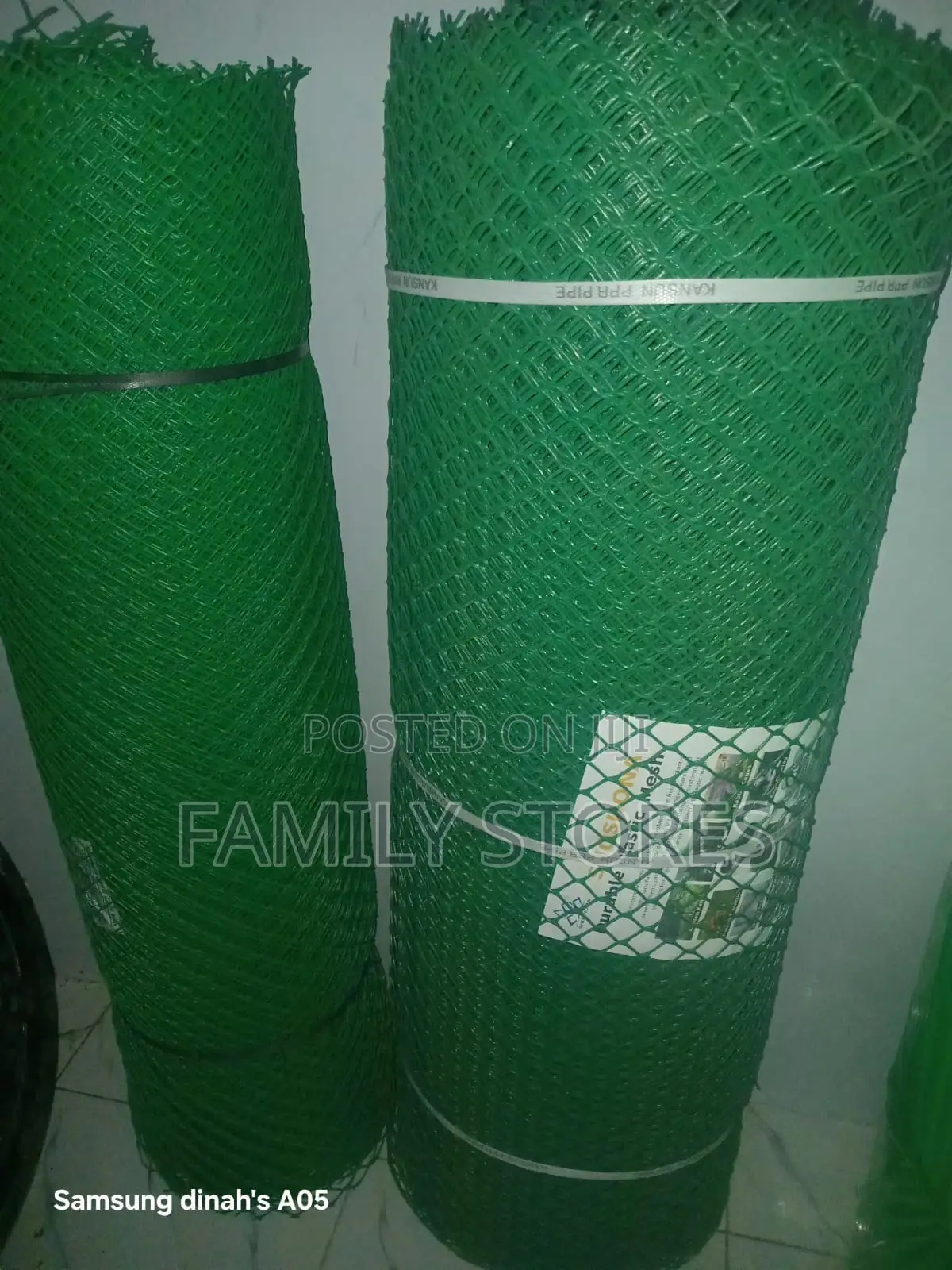 Plastic Poultry Mesh 25m Roll Green Uv Chicken Coop