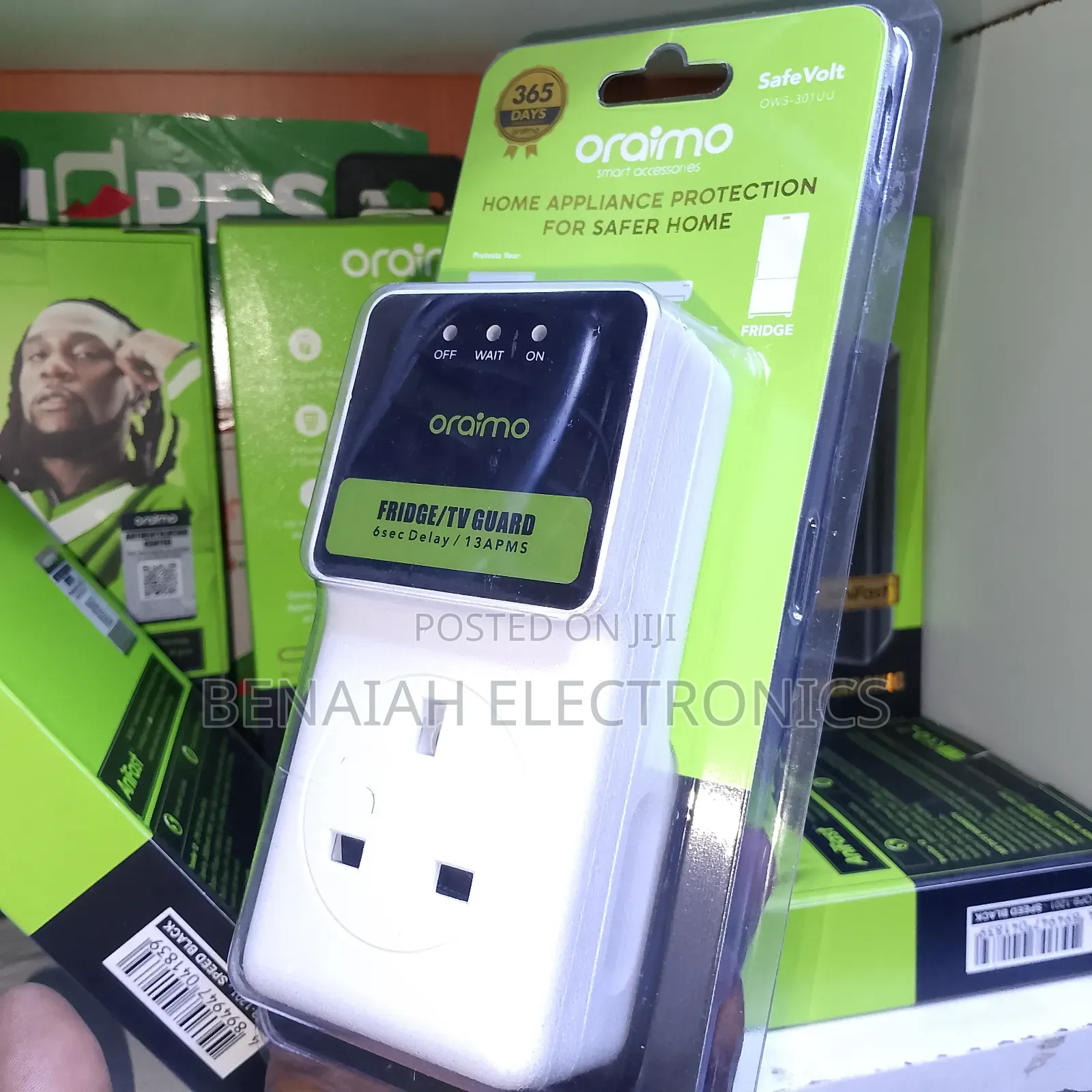 Oraimo Fridge Guard for Total Safety for Home Appliances