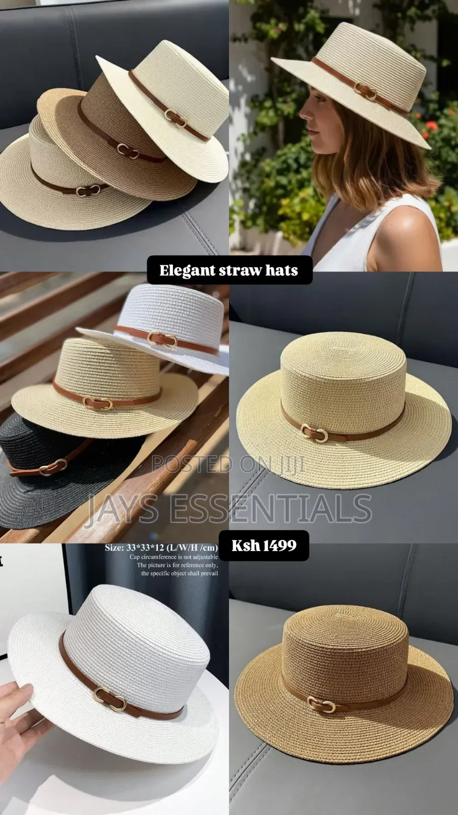 Elegant Straw Hats