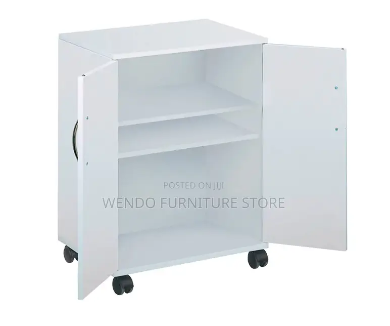 Office Cabinet; 2- Doors Wooden Files Credenza Cabinet