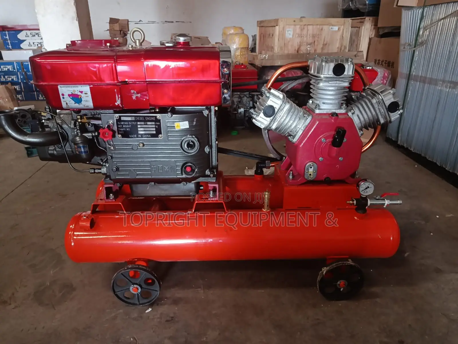 Mining Compressor - 3 Pistons