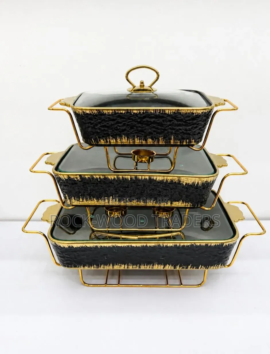 Chaffing Dishes 3 PCS