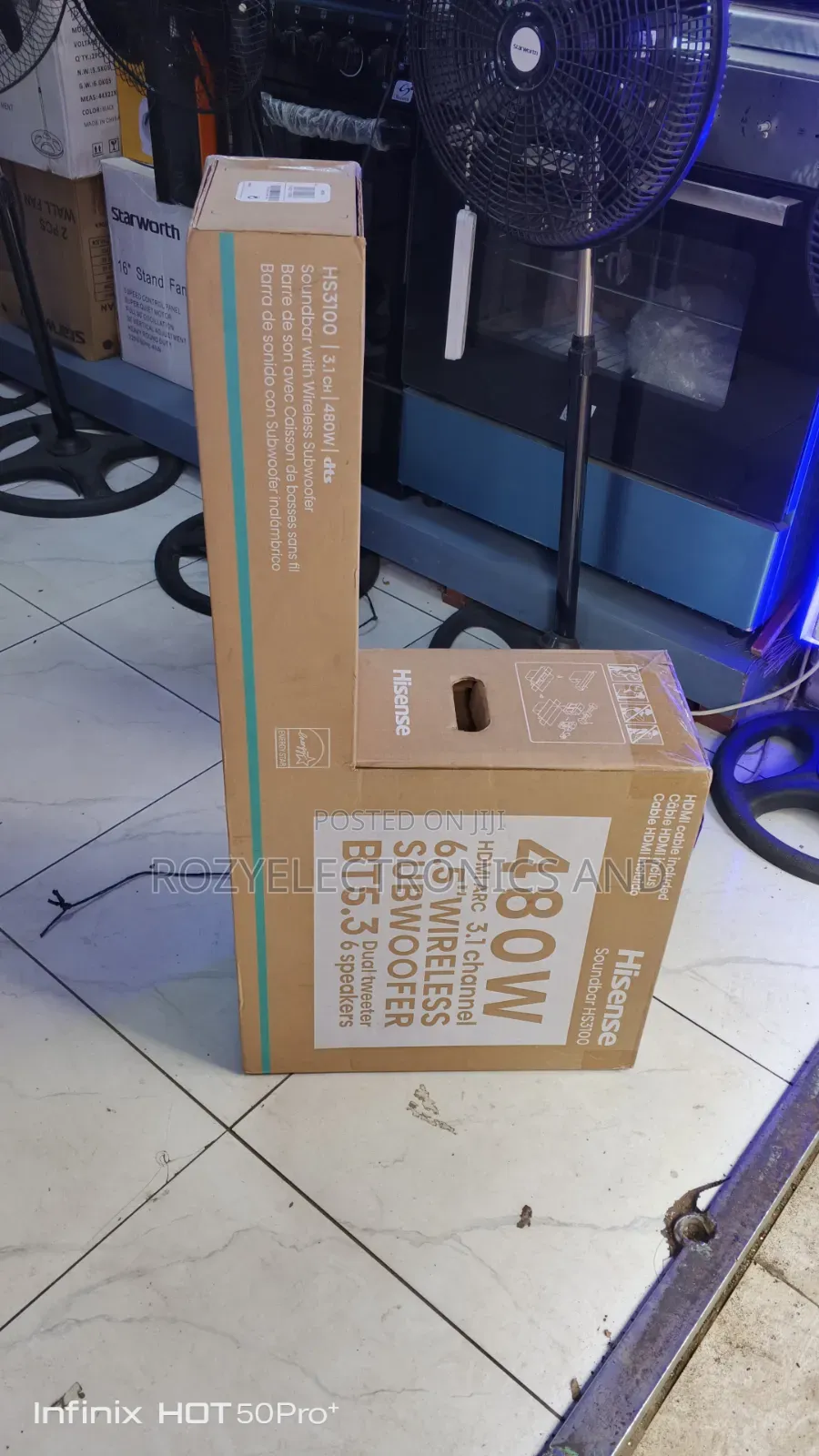 Hisense Sounds Bar 480 Watts