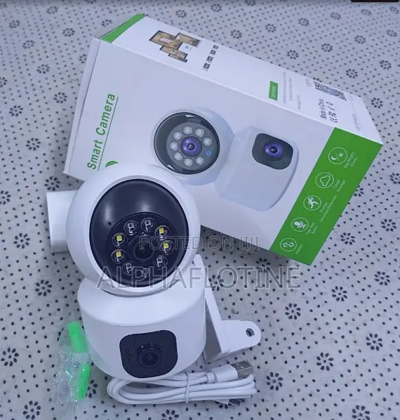 Dual Lens Baby Monitor PTZ (Pan-Tilt-Zoom) 4g Nanny Camera
