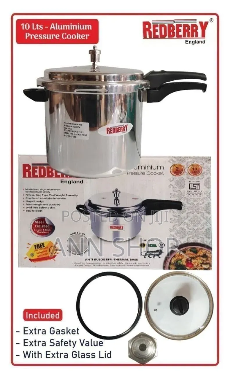 10 Litres Pressure Cooker
