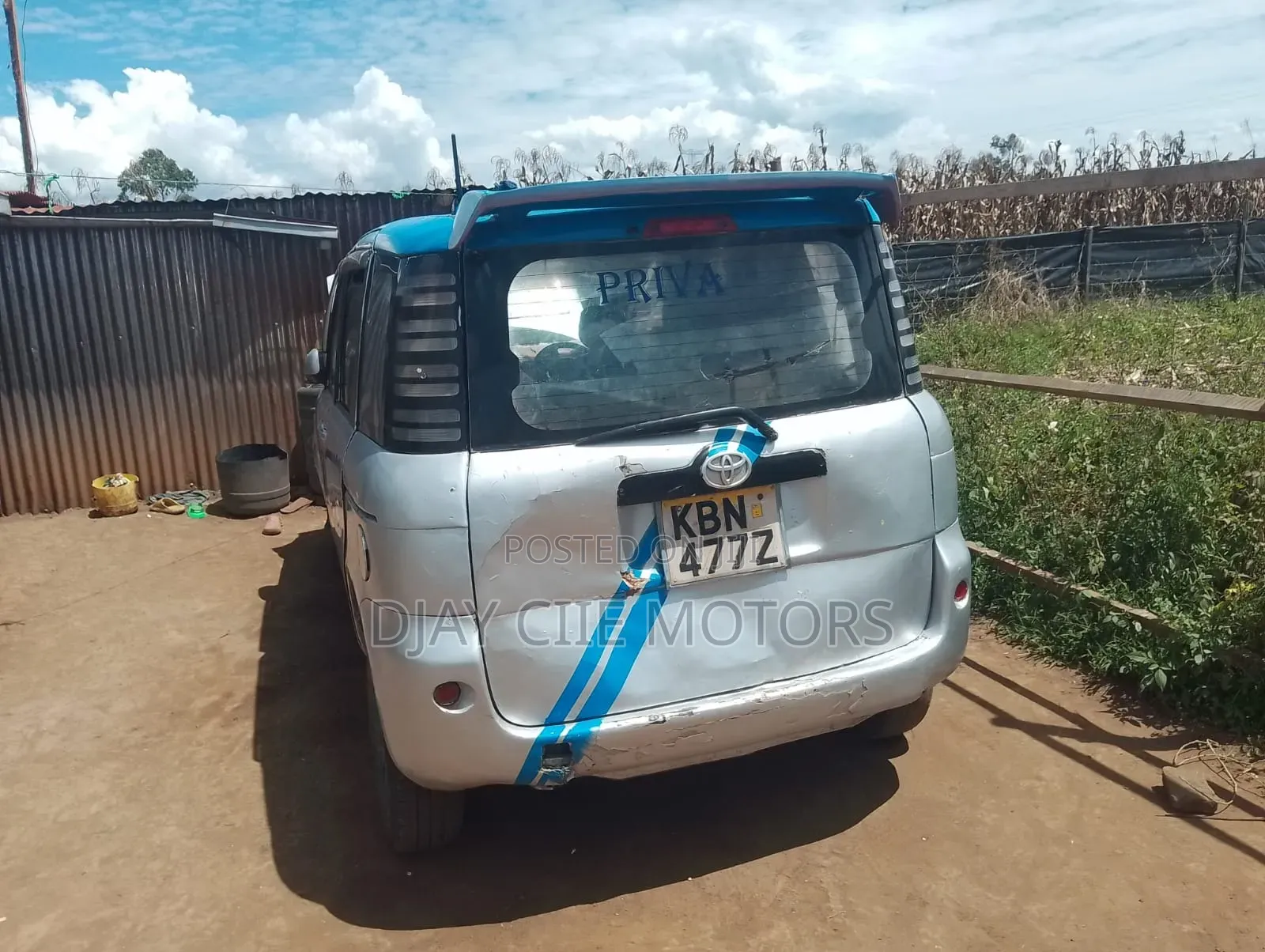 Toyota Sienta 2007 Silver