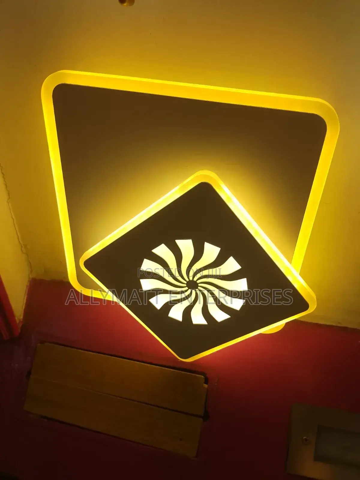 Modern Square Led Wall