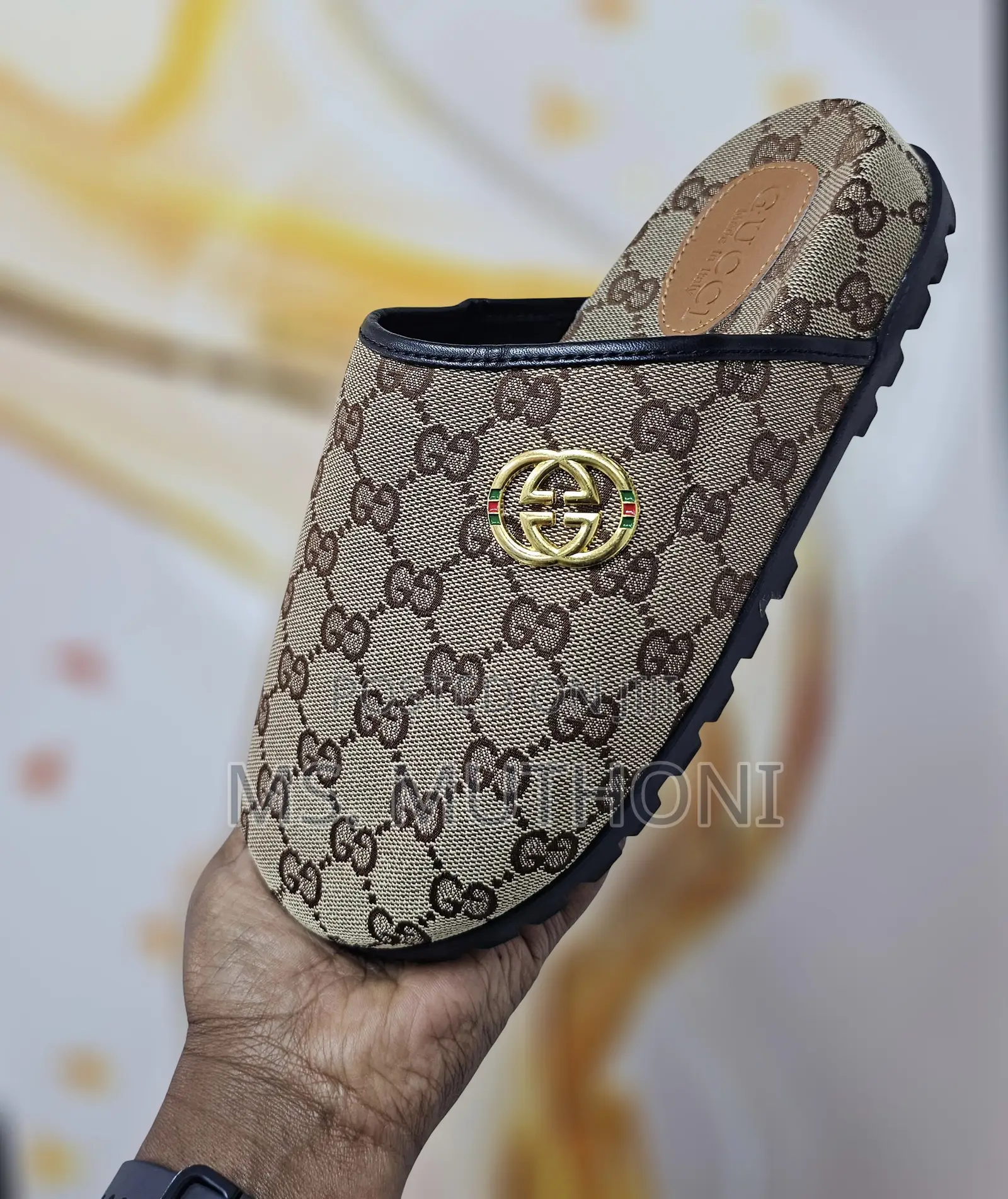 Gucci Monogram Mules Size 40-46
