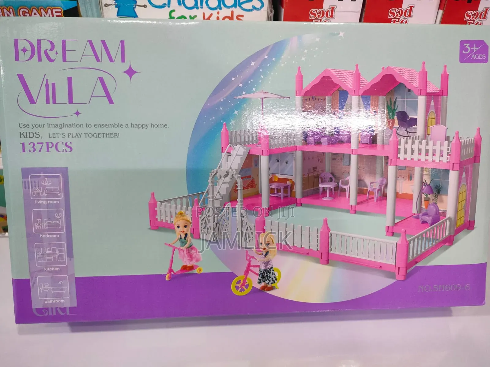 137pcs Dream Villa Building Blocks Set - Royal