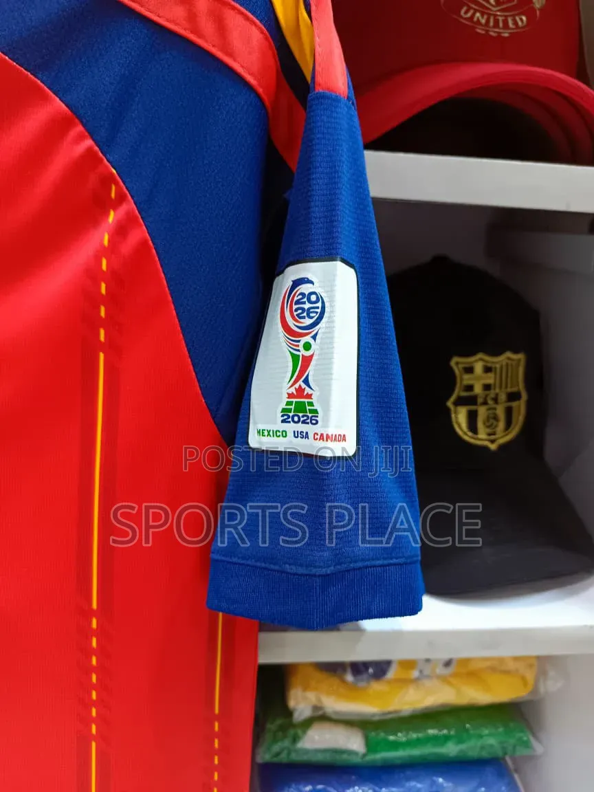 Spain Home Lamine Yamal Worldcup 2026 Jersey