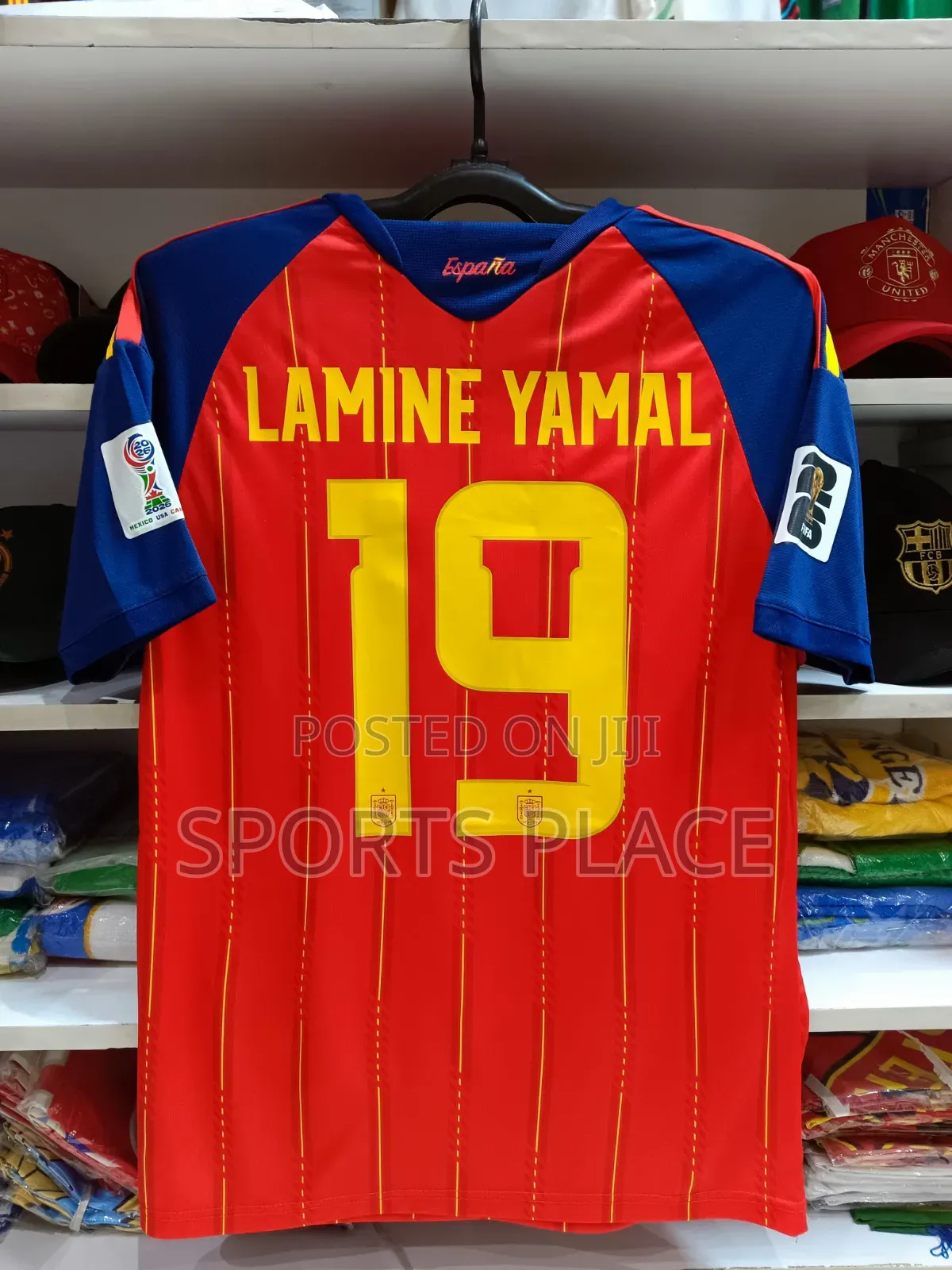 Spain Home Lamine Yamal Worldcup 2026 Jersey