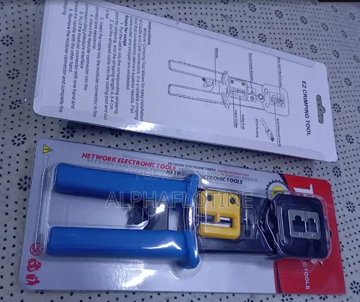 Ez Rj45 Professional Crimper Tool Pass Through Cat5