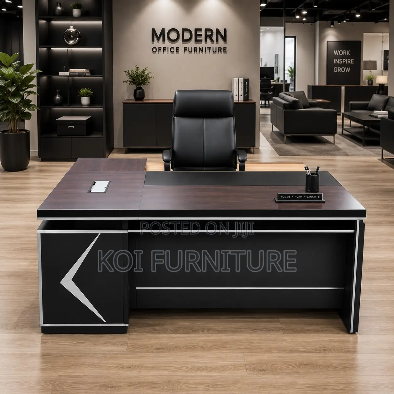 Office Desk; 1.8 Meters Premium Imported Executive Office Desk