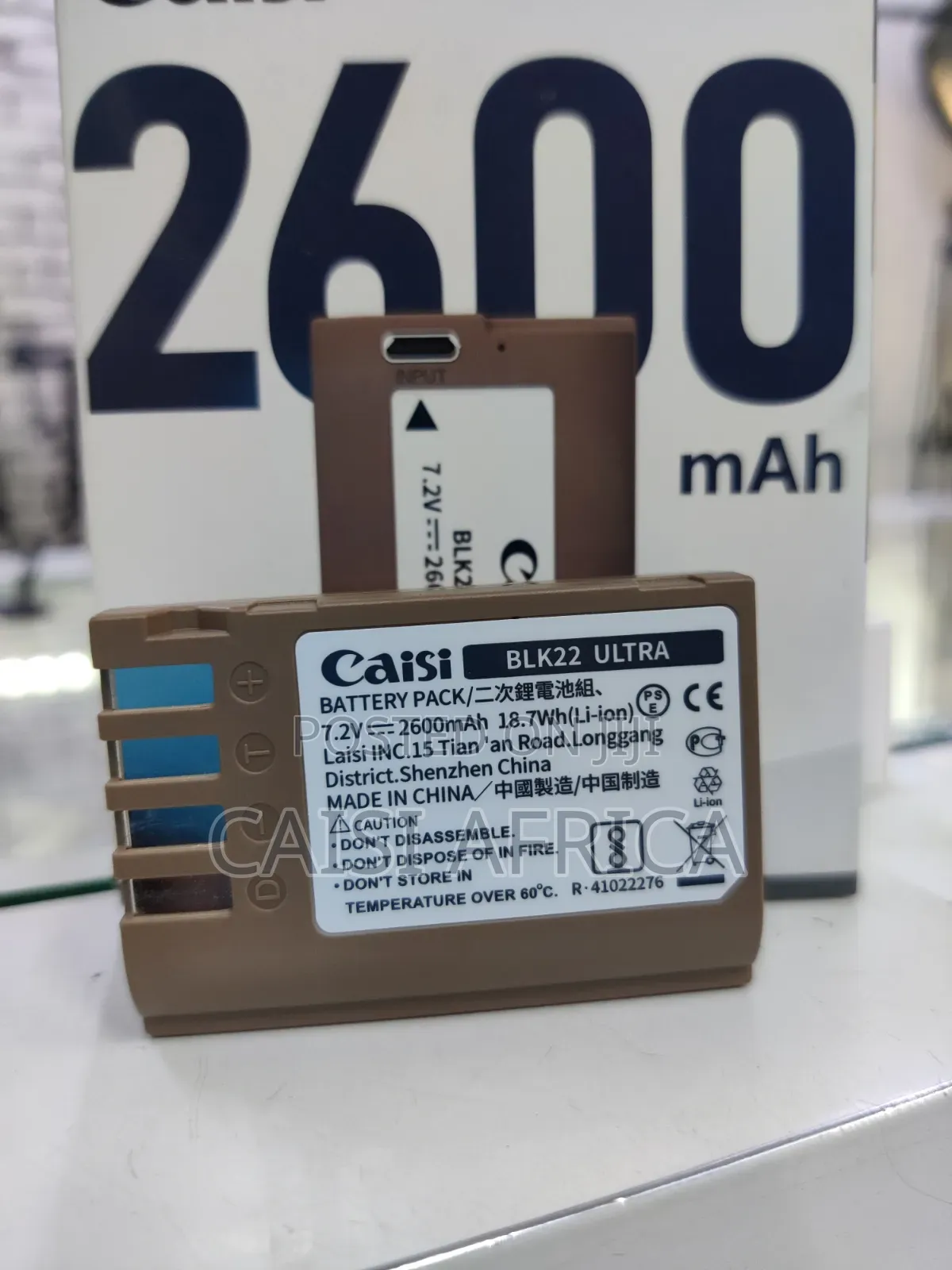 Caisi DMW-Blk22 USB-C Battery (2600mah)