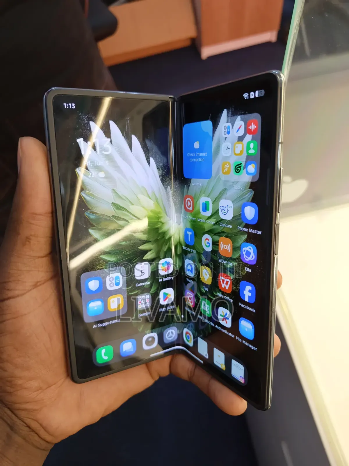 Tecno Phantom V Fold 2 256 GB Black